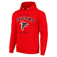 Atlanta Falcons Starter Unisex Logo Pullover Hoodie - Red - NFL