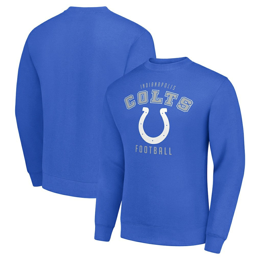 Indianapolis Colts Starter Team Logo Pullover Sweatshirt - Royal - NFL
