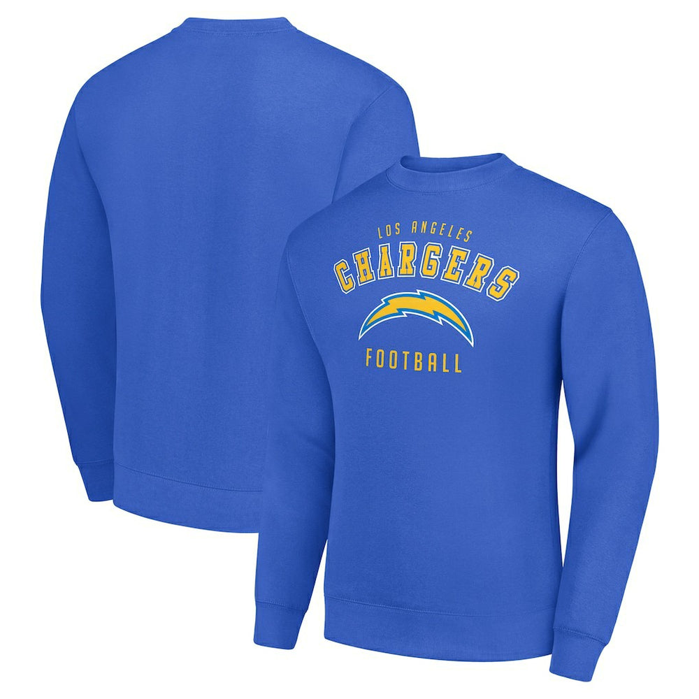 Los Angeles Chargers Starter Team Logo Pullover Sweatshirt - Royal - NFL