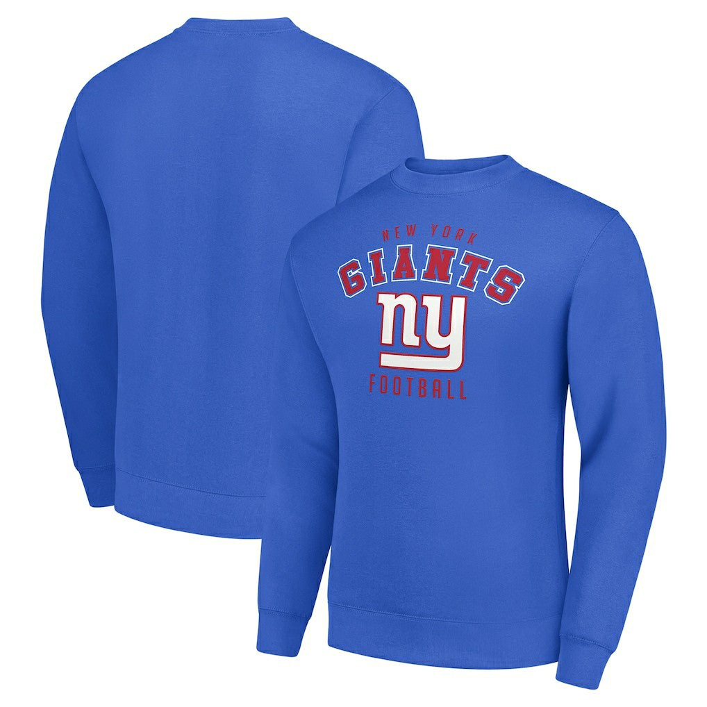 New York Giants Starter Team Logo Pullover Sweatshirt - Royal - NFL