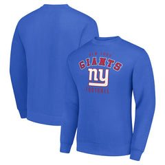 New York Giants Starter Team Logo Pullover Sweatshirt - Royal - NFL