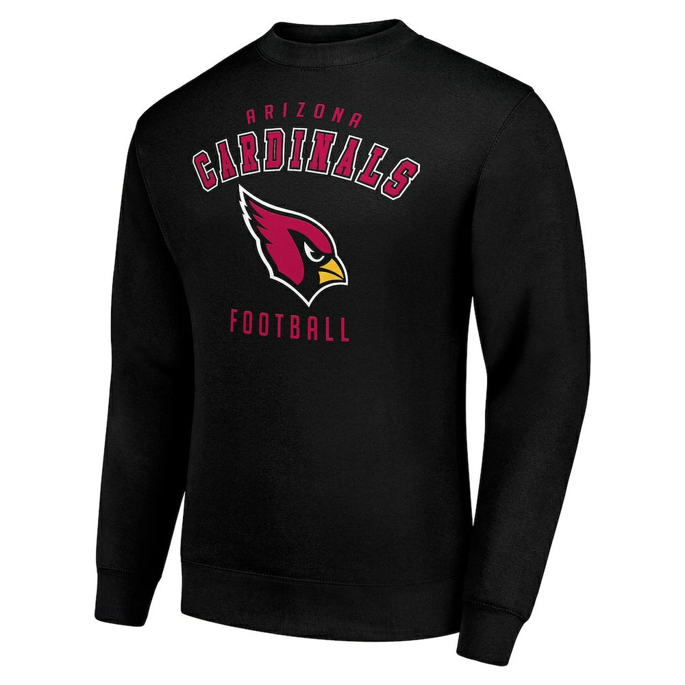 Arizona Cardinals Starter Team Logo Pullover Sweatshirt - Black - NFL