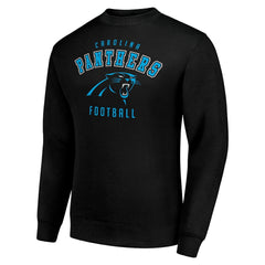 Carolina Panthers Starter Team Logo Pullover Sweatshirt - Black - NFL