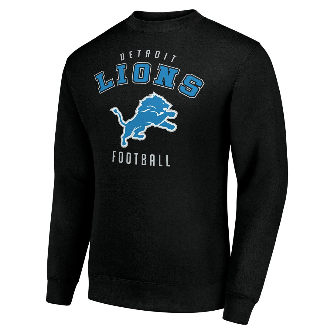 Detroit Lions Starter Team Logo Pullover Sweatshirt - Black - NFL