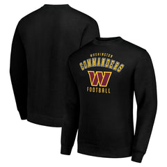 Washington Commanders Starter Team Logo Pullover Sweatshirt - Black - NFL