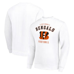 Cincinnati Bengals Starter Team Logo Pullover Sweatshirt - White - NFL