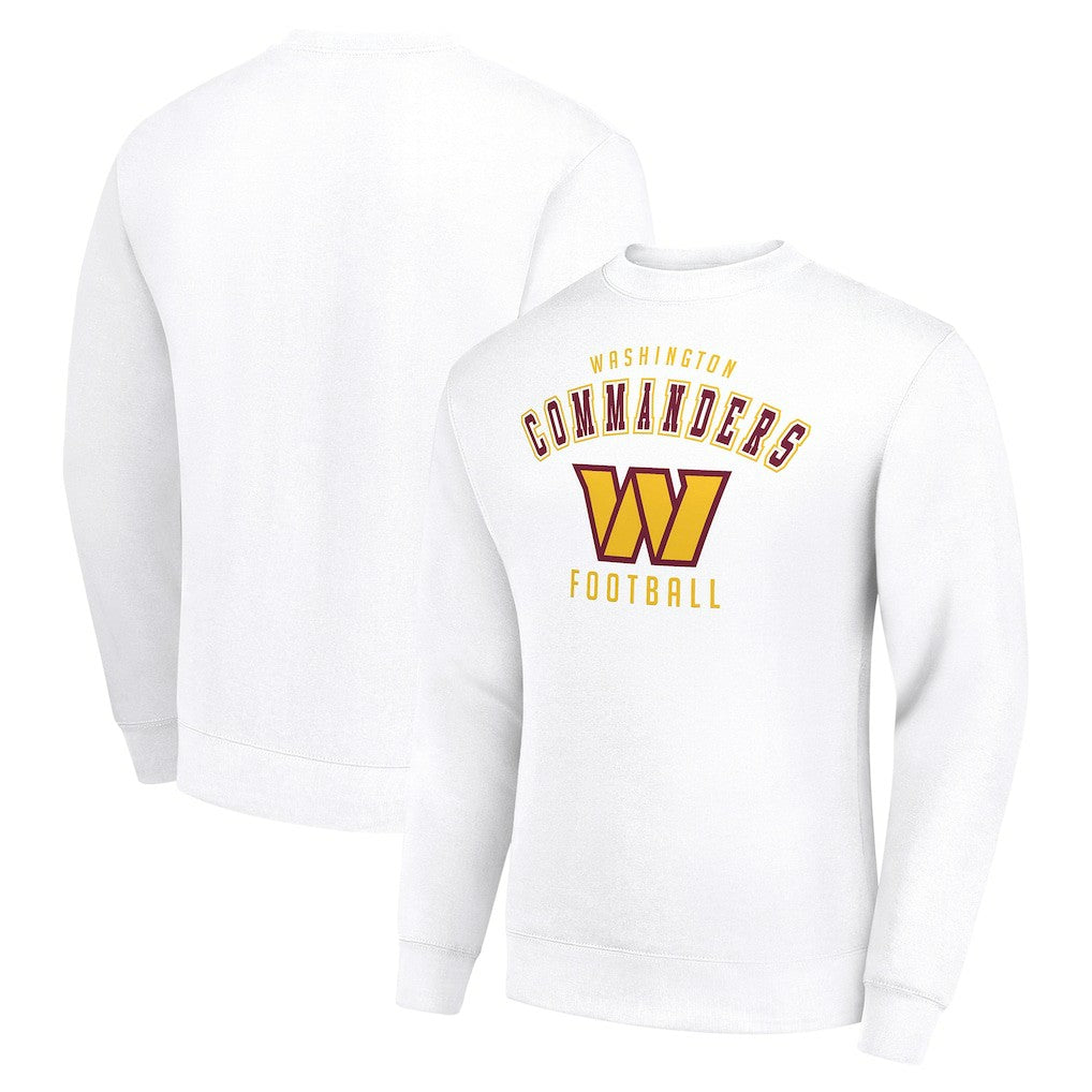 Washington Commanders Starter Team Logo Pullover Sweatshirt - White - NFL