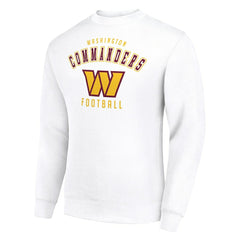 Washington Commanders Starter Team Logo Pullover Sweatshirt - White - NFL
