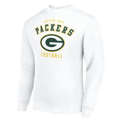 Green Bay Packers Starter Team Logo Pullover Sweatshirt - White - NFL