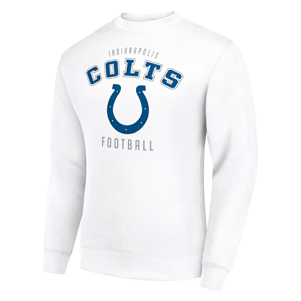 Indianapolis Colts Starter Team Logo Pullover Sweatshirt - White - NFL