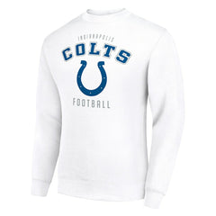 Indianapolis Colts Starter Team Logo Pullover Sweatshirt - White - NFL