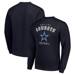 Dallas Cowboys Starter Team Logo Pullover Sweatshirt - Navy - NFL
