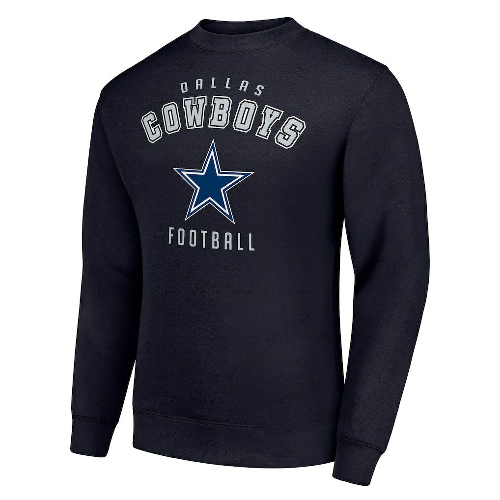 Dallas Cowboys Starter Team Logo Pullover Sweatshirt - Navy - NFL