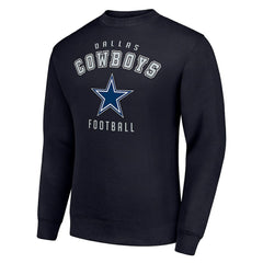 Dallas Cowboys Starter Team Logo Pullover Sweatshirt - Navy - NFL