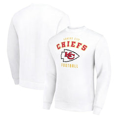 Kansas City Chiefs Starter Team Logo Pullover Sweatshirt - White - NFL