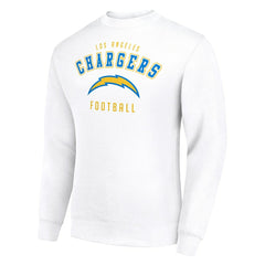 Los Angeles Chargers Starter Team Logo Pullover Sweatshirt - White - NFL