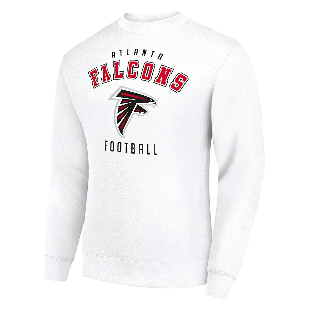 Atlanta Falcons Starter Team Logo Pullover Sweatshirt - White - NFL
