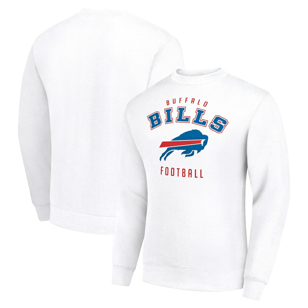 Buffalo Bills Starter Team Logo Pullover Sweatshirt - White - NFL