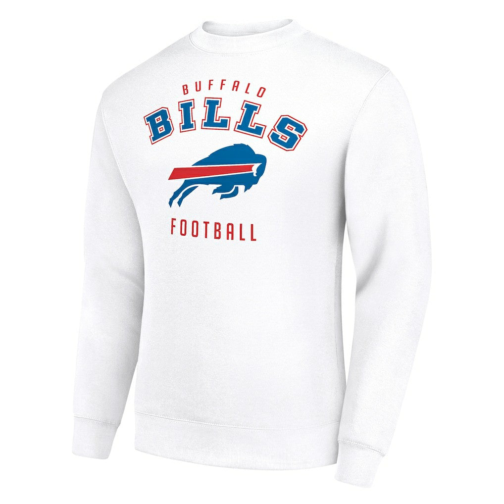 Buffalo Bills Starter Team Logo Pullover Sweatshirt - White - NFL