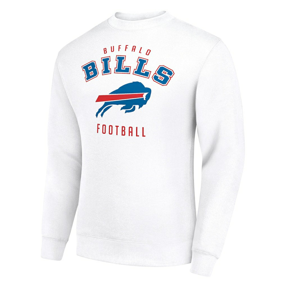 Buffalo Bills Starter Team Logo Pullover Sweatshirt - White - NFL