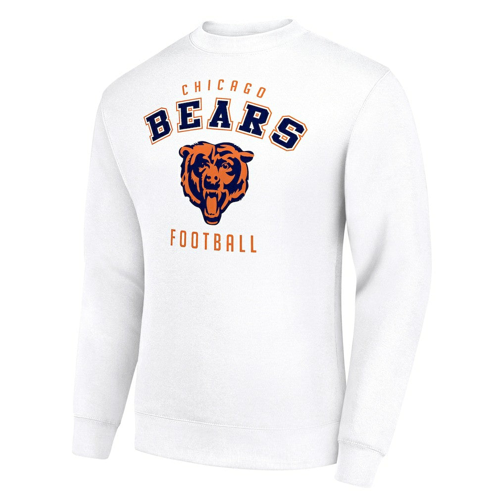 Chicago Bears Starter Team Logo Pullover Sweatshirt - White - NFL