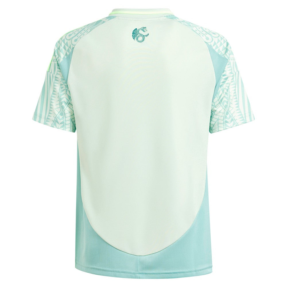 Adidas - Mexico National Team Youth 2024 Away Replica Jersey - Green