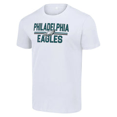 Philadelphia Eagles Starter Team Mesh Print Graphic T-Shirt - White - NFL