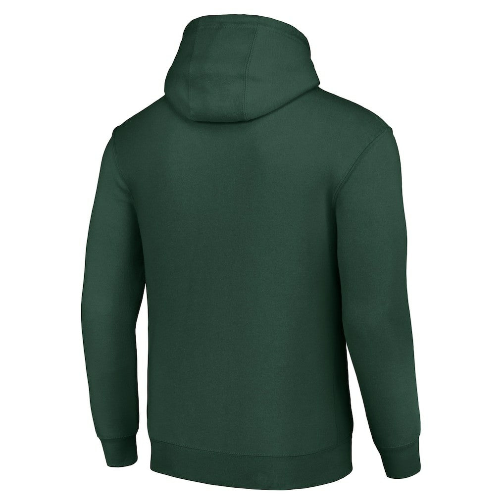 New York Jets Starter Unisex Team Mesh Print Graphic Tri-Blend Pullover Hoodie - Green - NFL