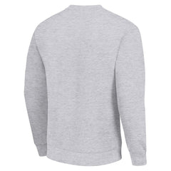 Philadelphia Eagles Starter Team Mesh Print Graphic Pullover Sweatshirt - Heather Gray - NFL