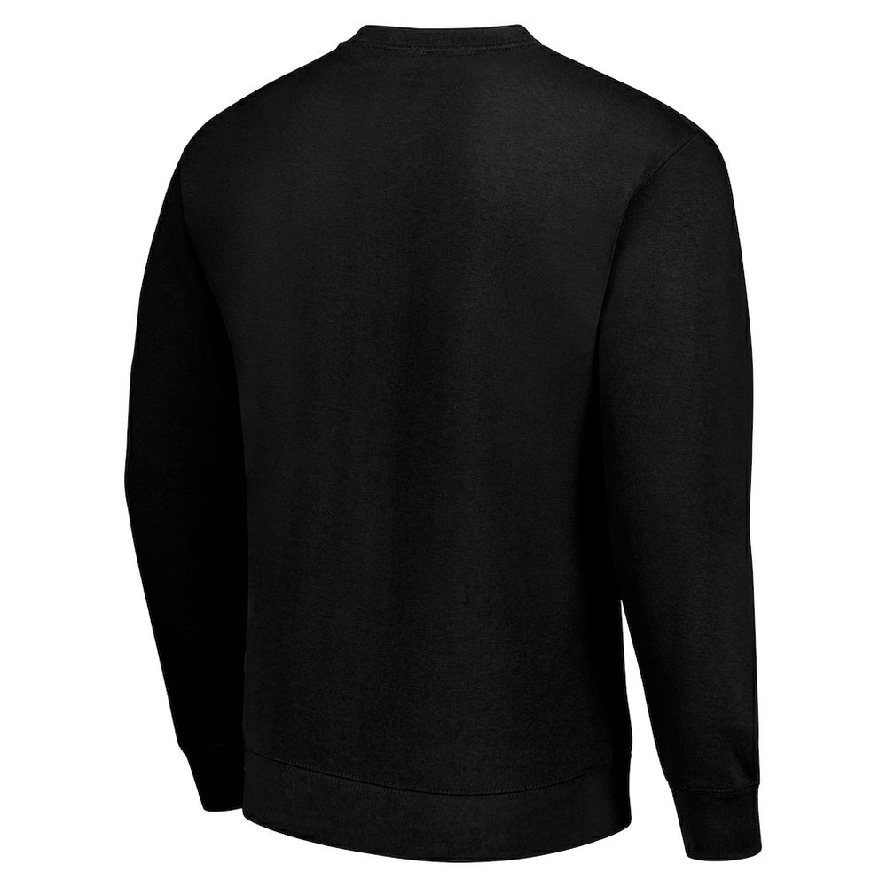 Baltimore Ravens Starter Team Mesh Print Graphic Pullover Sweatshirt - Black - NFL