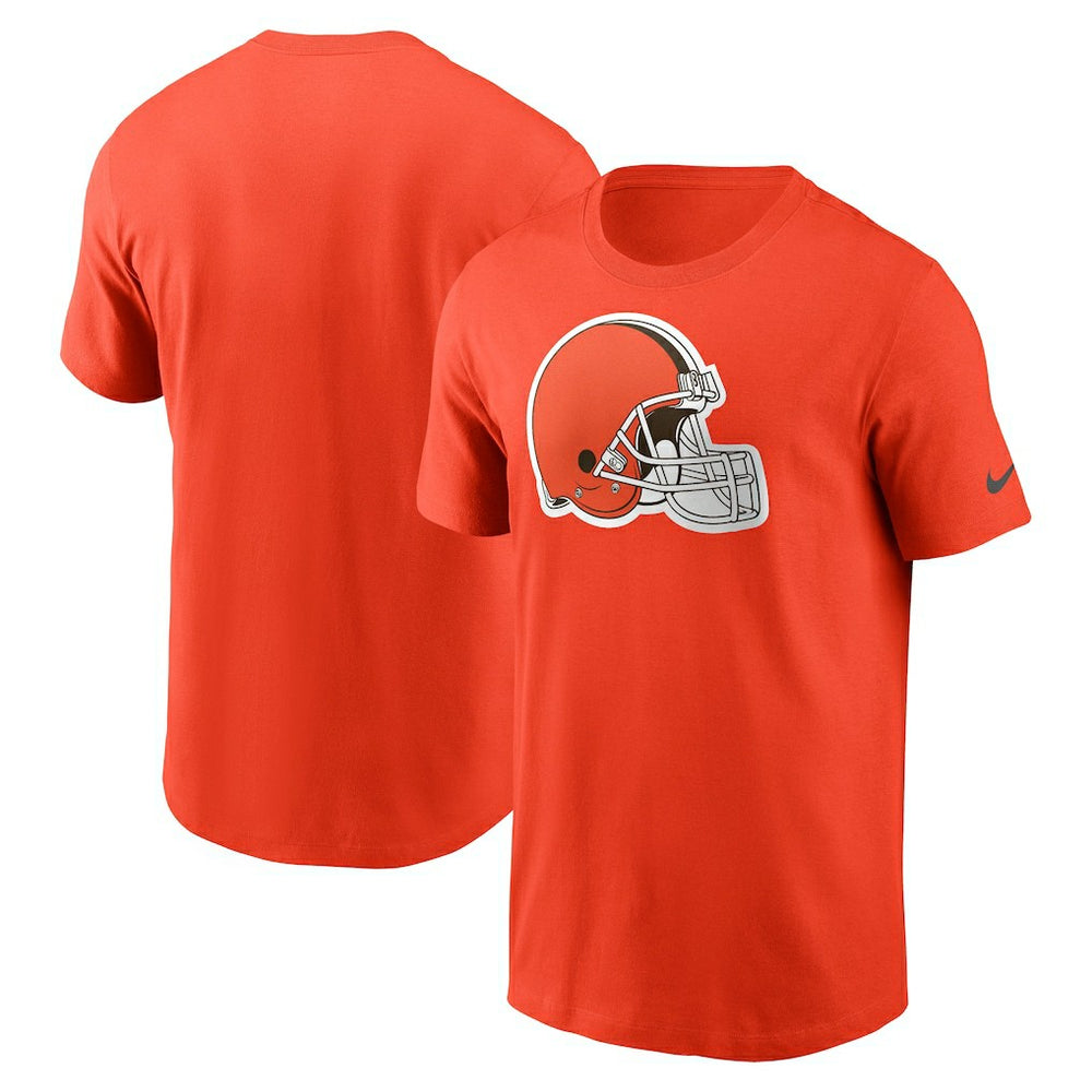 Cleveland Browns Primetime Logo Essential T-Shirt - Orange - Nike