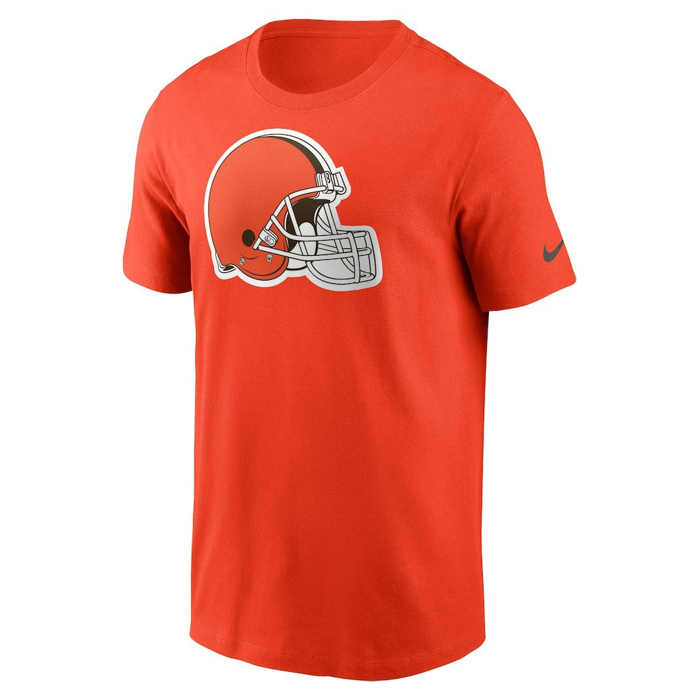 Cleveland Browns Primetime Logo Essential T-Shirt - Orange - Nike