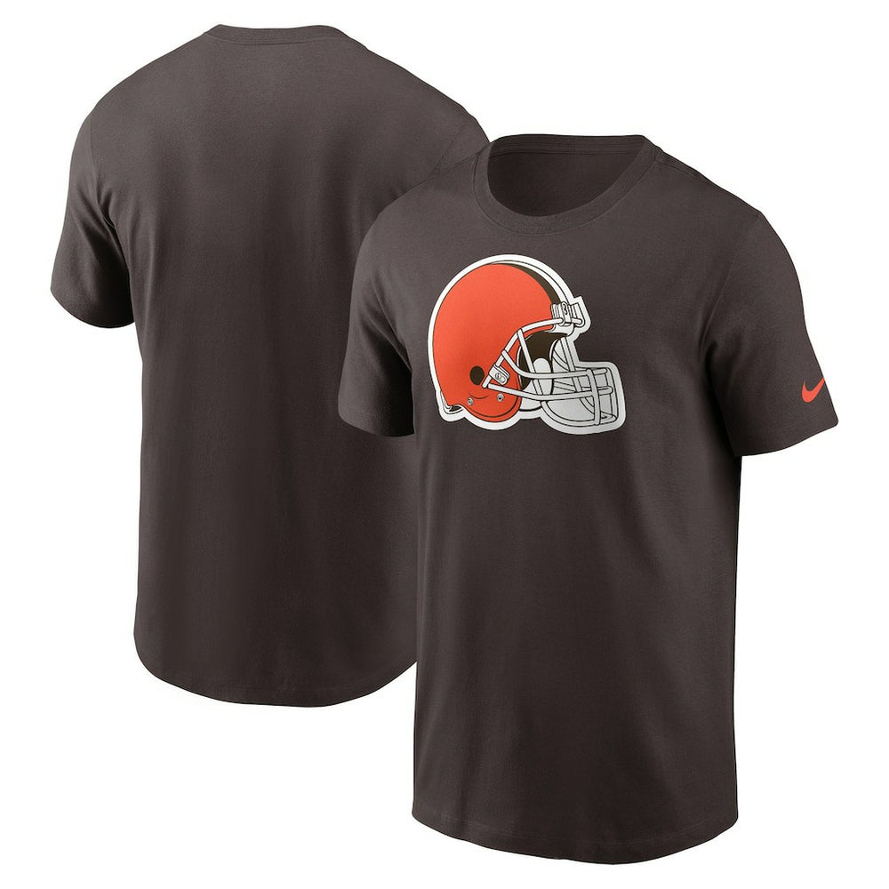 Cleveland Browns Logo Essential T-Shirt - Brown - Nike