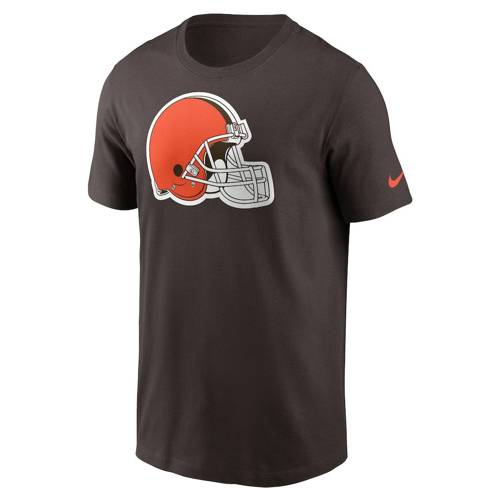 Cleveland Browns Logo Essential T-Shirt - Brown - Nike