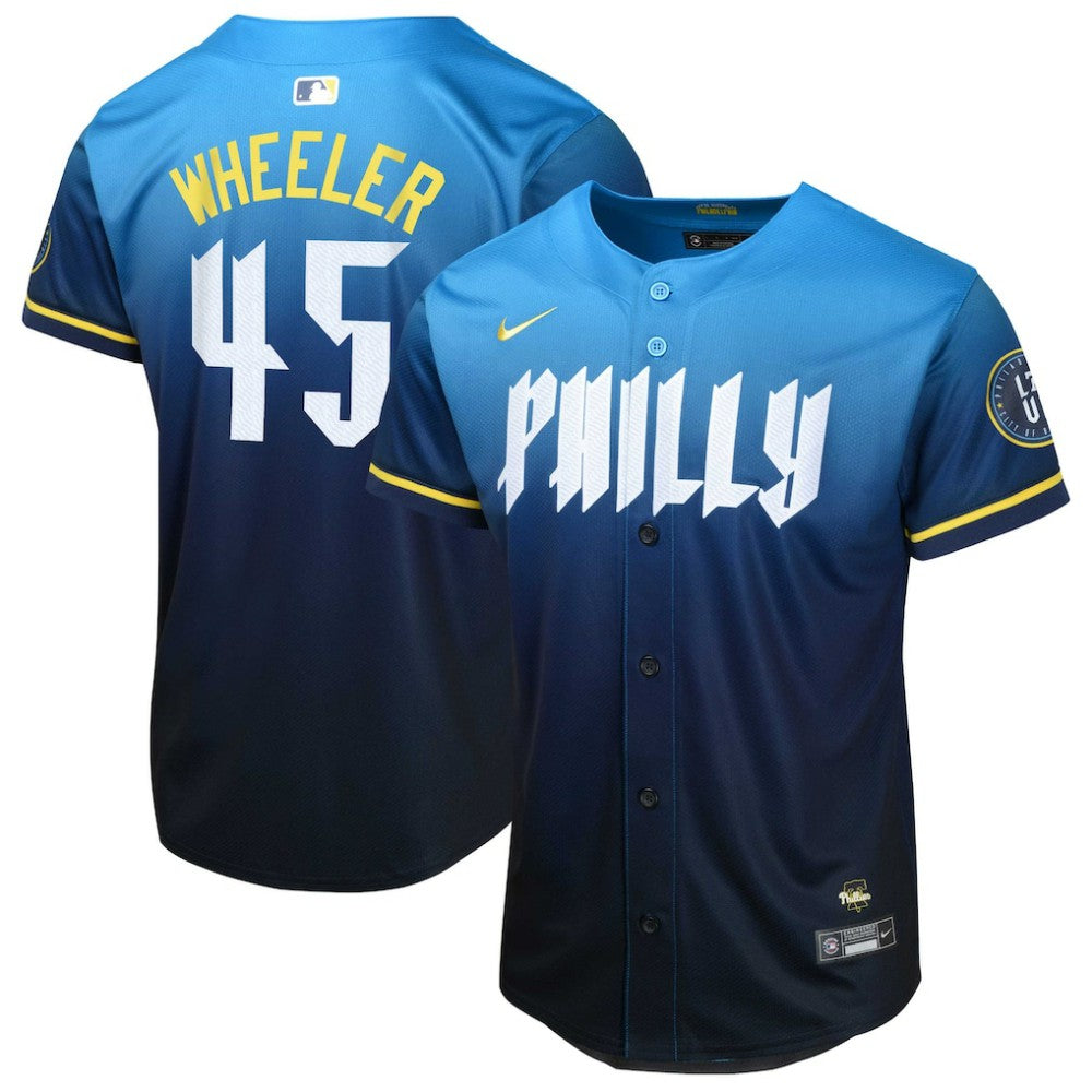 Zack Wheeler Philadelphia Phillies Nike Youth 2024 City Connect Limited Player Jersey Discount