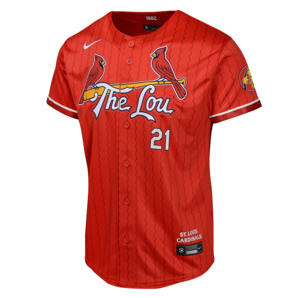 Lars Nootbaar St. Louis Cardinals Nike Youth 2024 City Connect Limited Player Jersey Online