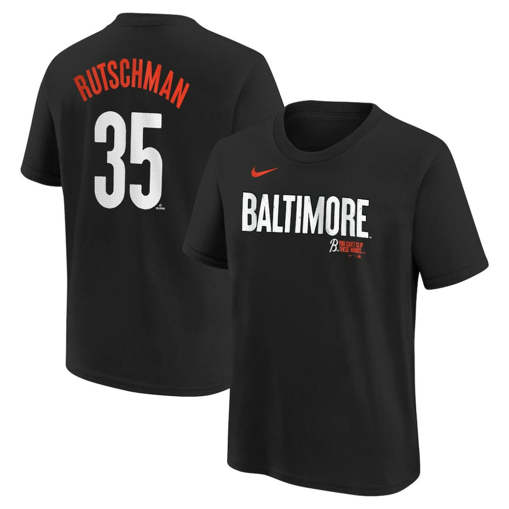 Adley Rutschman Baltimore Orioles Nike Youth Fuse City Connect Name & Number T-Shirt Sale
