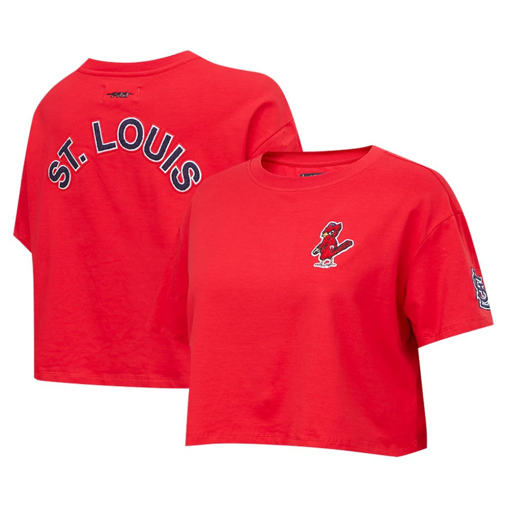 Washington Nationals Pro Standard Women's Classic SJ Cropped Boxy T-Shirt Near Me
