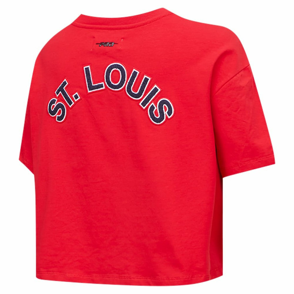 Washington Nationals Pro Standard Women's Classic SJ Cropped Boxy T-Shirt Near Me