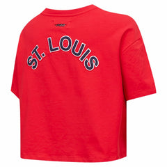 Washington Nationals Pro Standard Women's Classic SJ Cropped Boxy T-Shirt Near Me