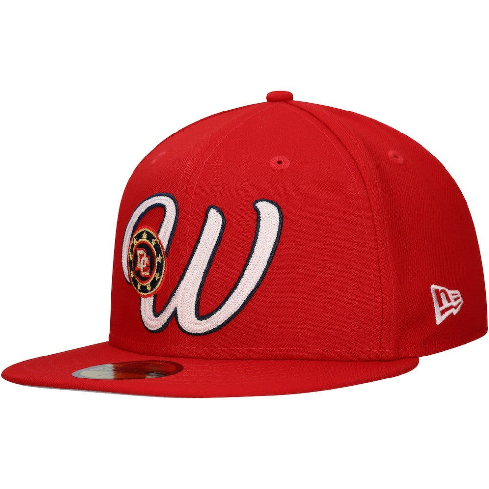 Washington Nationals New Era  Duo Logo 2.0 59FIFTY Fitted Hat Discount