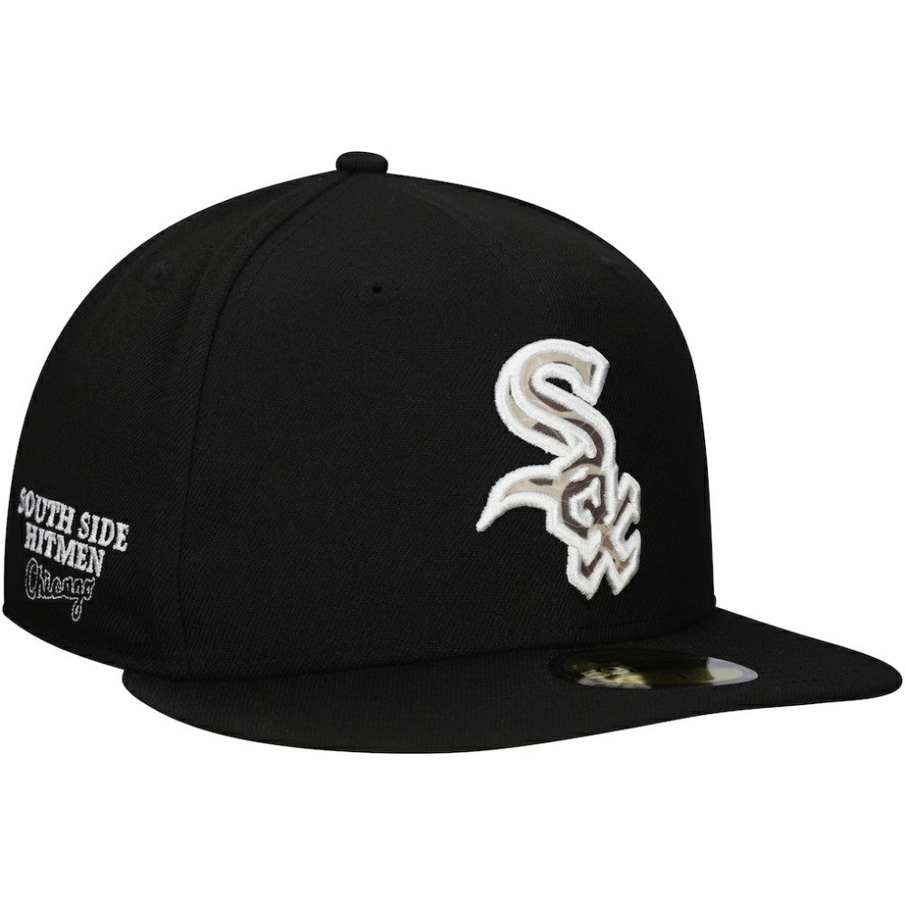 Chicago White Sox New Era Troop Chant Camo Undervisor 59FIFTY Fitted Hat Near Me