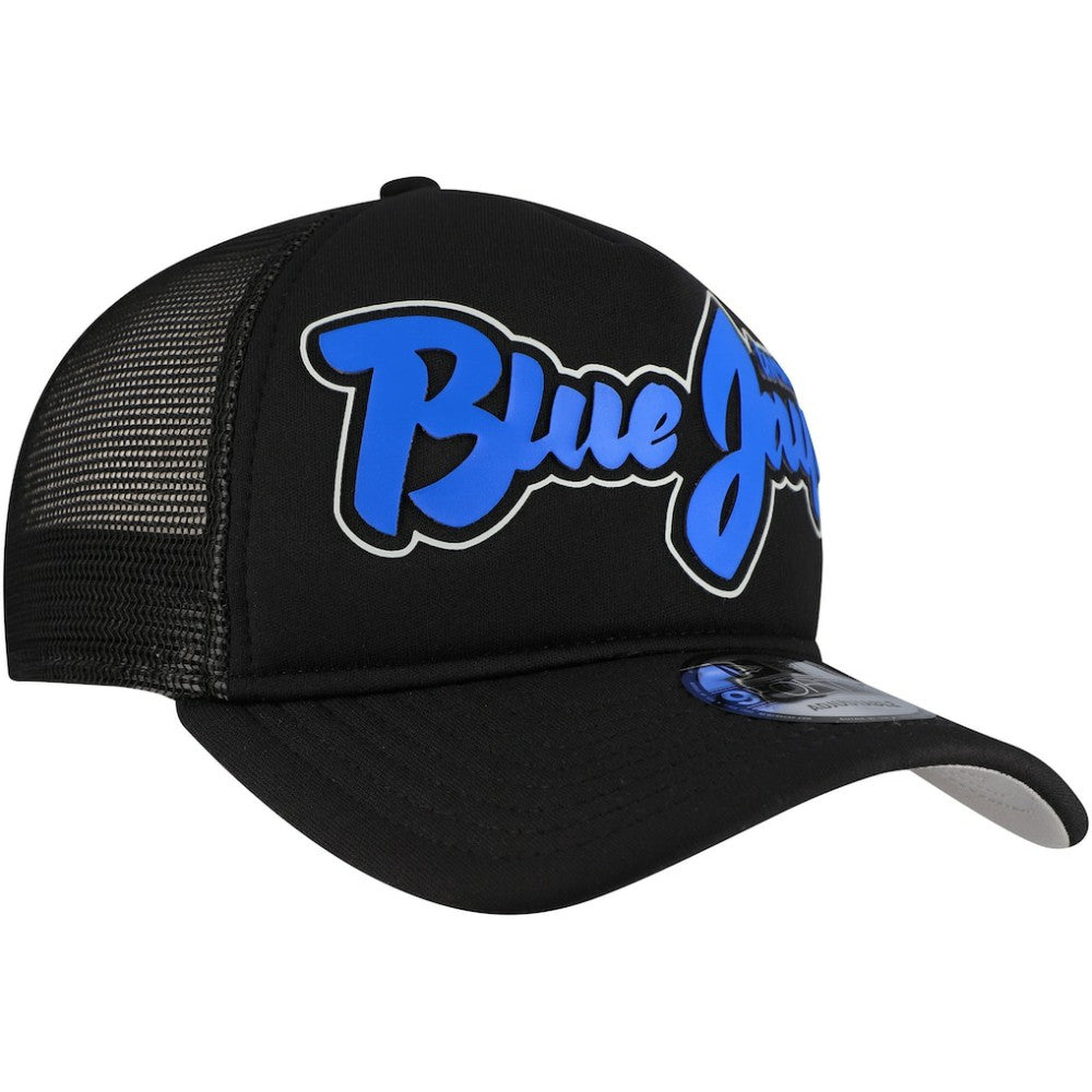 Toronto Blue Jays New Era Retro Bold A-Frame Trucker 9FORTY Adjustable Hat for sale
