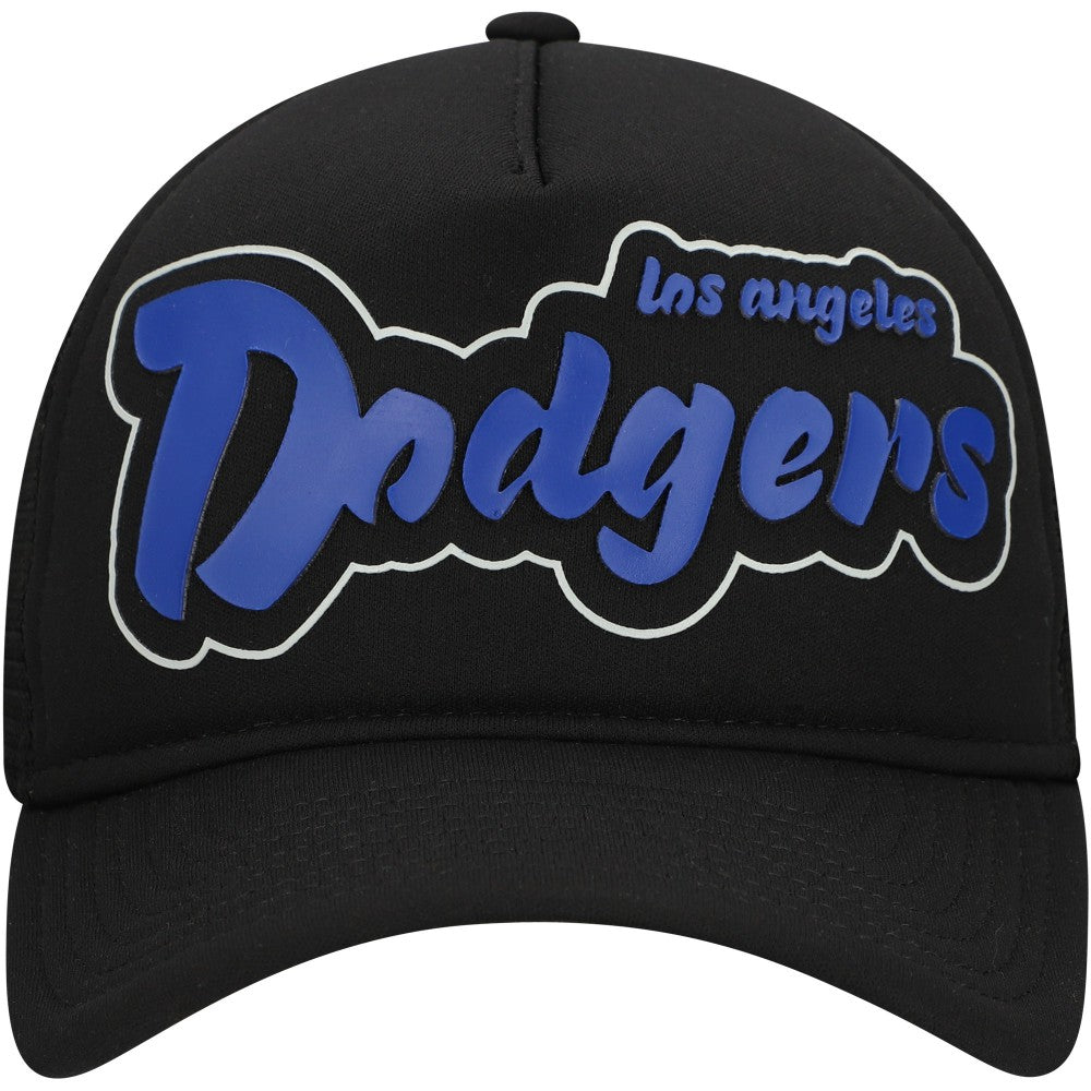 Los Angeles Dodgers New Era Retro Bold A-Frame Trucker 9FORTY Adjustable Hat for sale