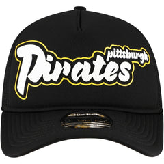 Pittsburgh Pirates New Era Retro Bold A-Frame Trucker 9FORTY Adjustable Hat for sale
