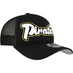 Pittsburgh Pirates New Era Retro Bold A-Frame Trucker 9FORTY Adjustable Hat for sale