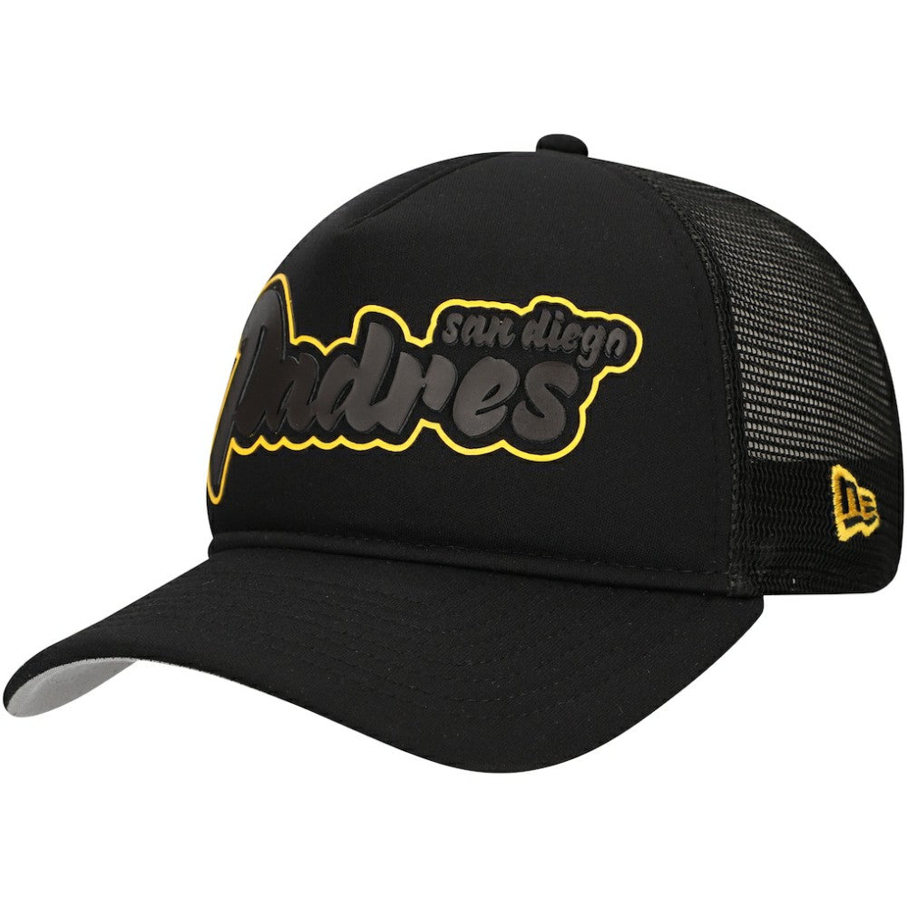 San Diego Padres New Era Retro Bold A-Frame Trucker 9FORTY Adjustable Hat Discount