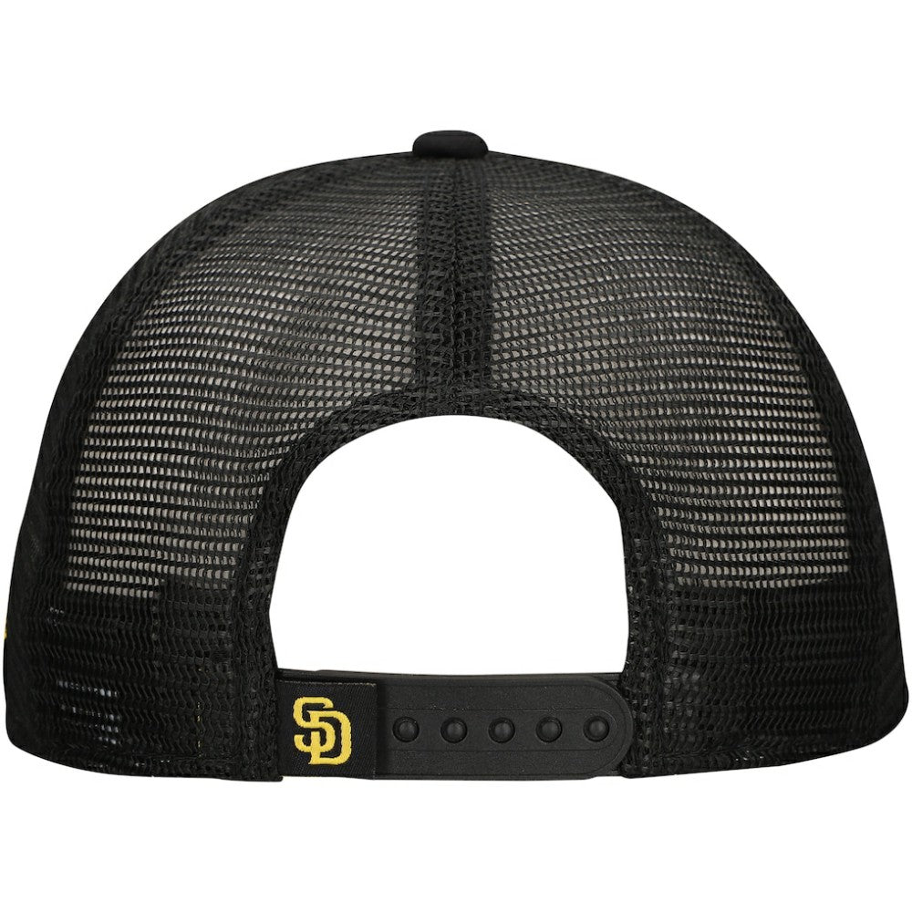 San Diego Padres New Era Retro Bold A-Frame Trucker 9FORTY Adjustable Hat Discount