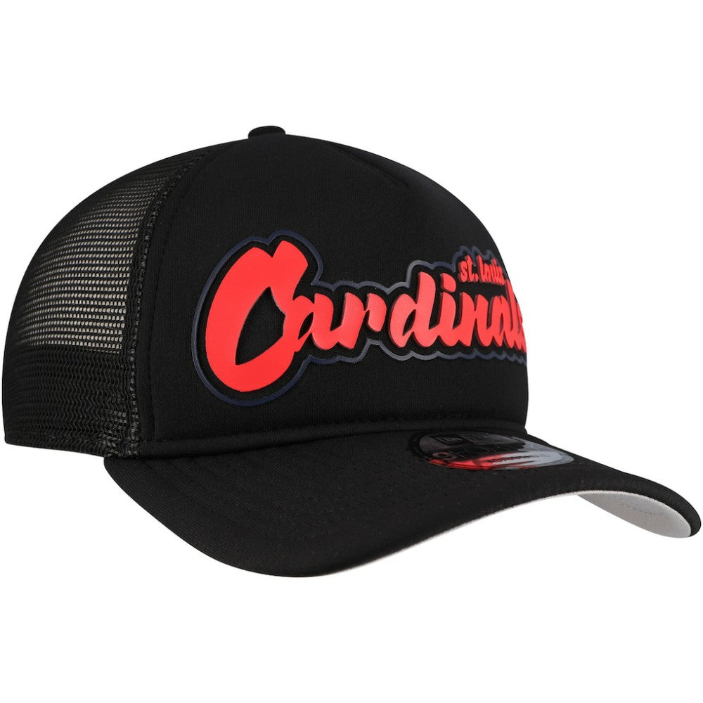 St. Louis Cardinals New Era Retro Bold A-Frame Trucker 9FORTY Adjustable Hat Near Me