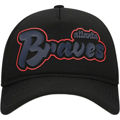 Atlanta Braves New Era Retro Bold A-Frame Trucker 9FORTY Adjustable Hat Online
